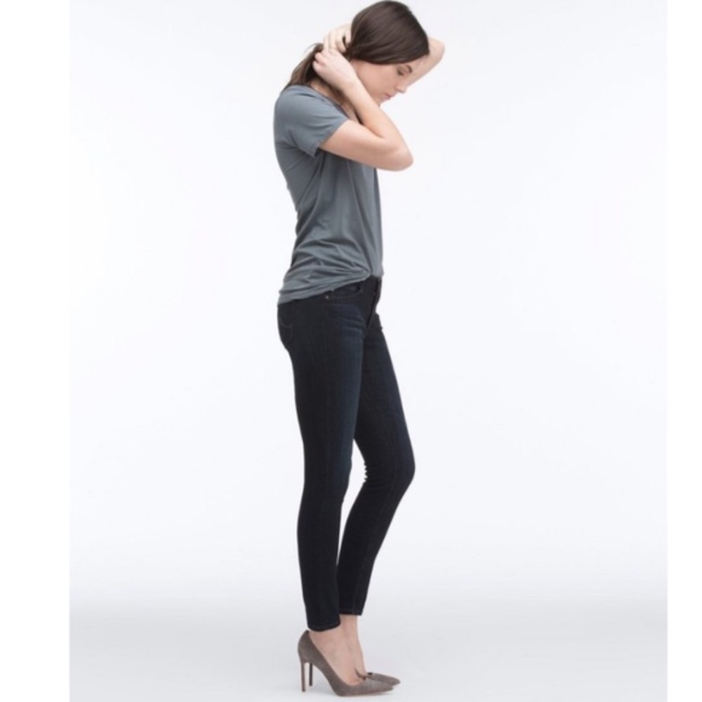 AG The Legging Ankle Skinny Jean Dark Wash Sz 26